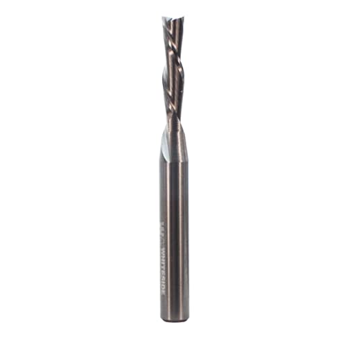 Whiteside Router Bits RD1800 Standard Spiral Bit with Down Cut Solid Carbide 3/16-Inch Cutting Diameter and 3/4-Inch Cutting Length