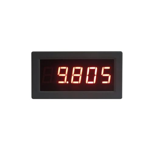 Voltmètre numérique CC haute précision avec affichage LED bleu 4.5 chiffres