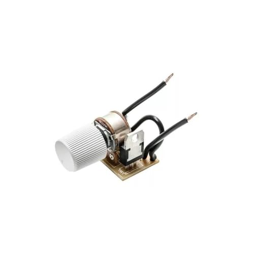 Dimmer Rotativo Branco 400W Bivolt com Liga/Desliga Controle de Luz e Velocidade de Ventilador