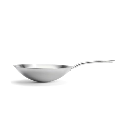 Wok de acero inoxidable para inducción de Buyer miniatura 3