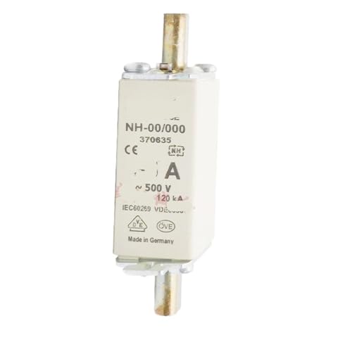 Fusible NH-00 160A eviter surchauffe moteur industriel tripolaire 500V