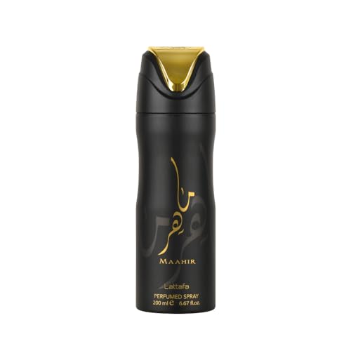 Laffata Maahir Deodorante Spray, 200 Ml, Profumo Intenso, Orientale