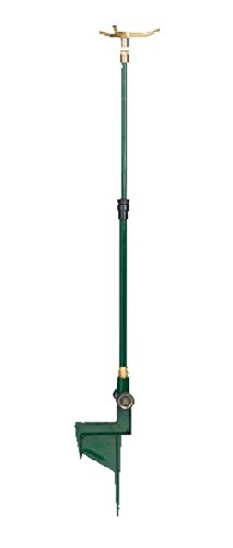 Orbit 3 Pack Adjustable Brass 3-Arm Telescoping Lawn Sprinkler with Step Base — image 1