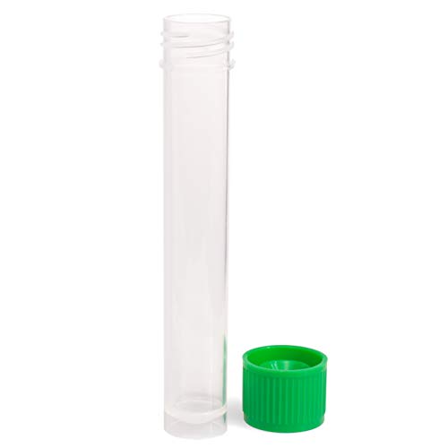 CELLTREAT 230418 12mL Transport Tubes - Bag, Sterile (Tubes and Caps Packed Separately) (Case of 500)