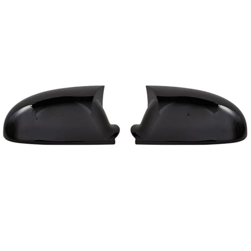 Coques de rétroviseurs pour Golf 5 GTI Jetta Passat B6 noir brillant