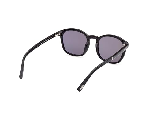 Image of Tom Ford JAYSON FT 1020-N Shiny Black /Grey 52 /21 /145 unisex Sunglasses