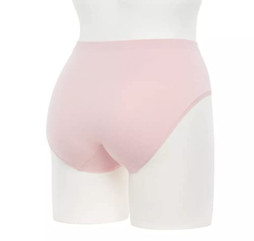 Fruit of the Loom womens Seamless Panties Briefs, Signature Hi Cut - 6 Pack - Multicolor, 73