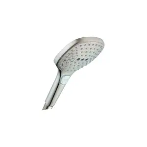 Hansgrohe 4528820 Raindance Select E120 Low Flow 2.0 GPM Hand Shower, Brushed Nickel