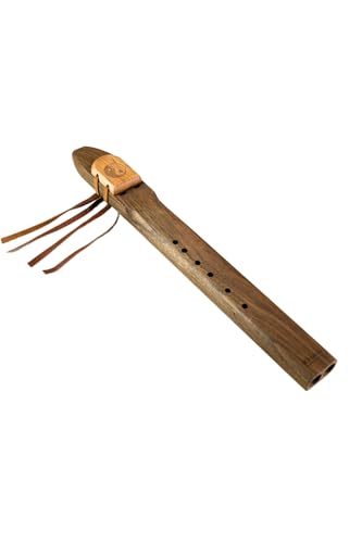 Native American Style Flute F# Cedar Wood Drone Flute Handmade Musical Instrument for Beginners and Professionals