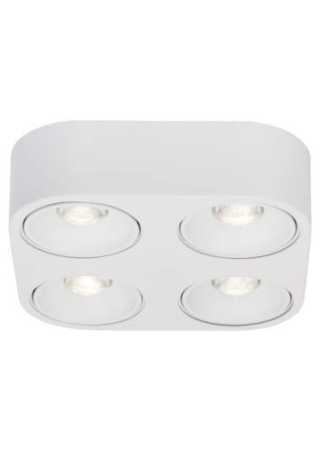 Preisvergleich Produktbild AEG LECA LED Deckenleuchte 26,3 cm Weiß 4-Flammig