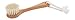 Redecker Goat Hair/Natural Pig Bristle Face Brush with Oiled Beechwood Handle, 5-3/4-Inches