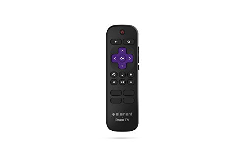 Element Electronics Roku TV Remote for Elements Roku TV Model