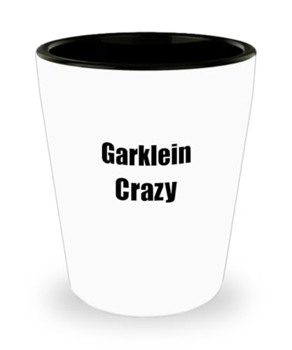 EzGift Funny Garklein Crazy Shot Glass Musician Gift Instrument Player Present 1.5 Oz Shotglass
