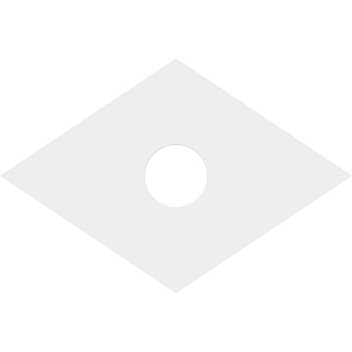 Image of Ekena Millwork CMP28X18DD-05000 Diamond Architectural Grade PVC Contemporary Urethane Ceiling Medallions 28 inchW x 18 5 /8 inchH x 5 inchID x 9 3 /4 inchC x 1 inchP