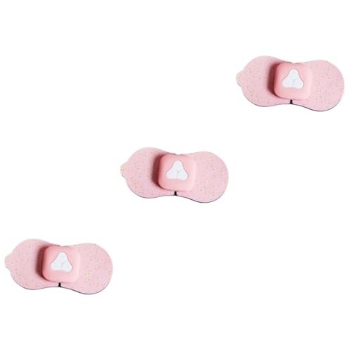 Healvian 3 Juegos masaje pegatinas masajeador inalambrico eletroestimulação Masajeador multifuncional masajeador cervical dispositivo de masaje corporal masajeador electrico AbS rosa