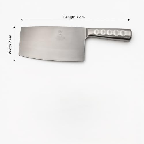 Image of Stainless Steel Hand Grater with Ergonomic Handle | Multipurpose Vegetable, Cheese & Fruit Grater for Kitchen Use | Durable & Easy-to-Clean Flat Grater (CLVR-KNIF)
