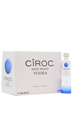 Ciroc - Snap Frost - Vodka 5cl x 15 37.5% ABV Miniatures (15 x 5cl)