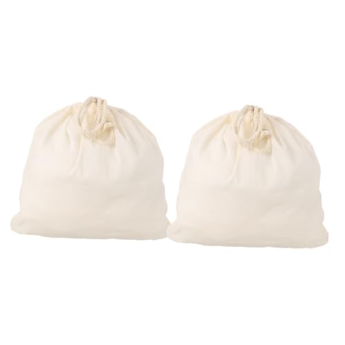 EXCEART 2pièces Sac Filtre Alimentaire Réutilisable Pour Centrifugeuse Sacs Filtres Pour Jus Filtration De Lait De Soja Passoire à Yaourt Pour Café Et Divers Liquides