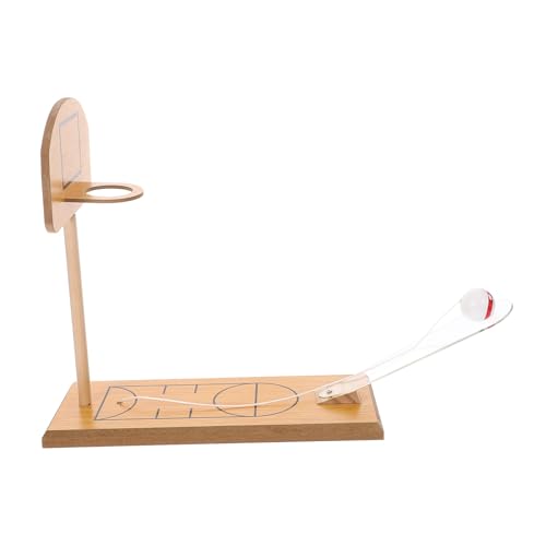 Coordination œil-main jeu basket de table bois mini panier