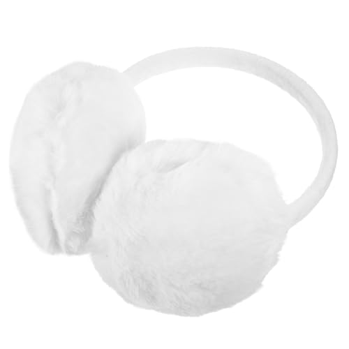 Ipetboom Cute Fleece Ear Warmers for Women Winter Earmuffs Earmuff for Ladies Plush Ear Cover