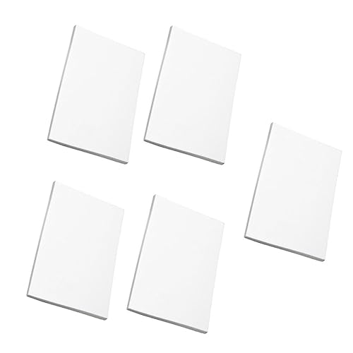 KOCKSHION DIY Rubber Stamp Supplies 5 Pcs Engraving Material Blocks for Home School Projects