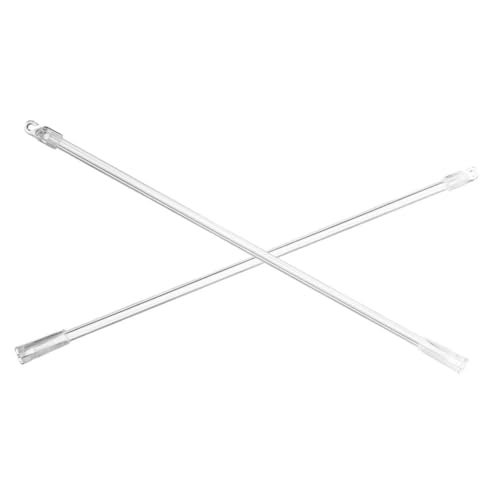 NULYLU 2pcs Vertical Blind Replacement Wands Lightweight Shade Rods Household Blind Sticks for Easy Curtain Strong Bearing Capacity Window Accessories