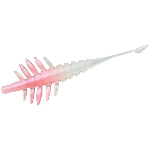 Daiwa Ebbing Stick Worm Lure, 4.2 Inches, Glow Pink Core