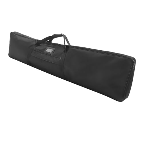 Toyvian Canvas Pouch Large Capacity Multifunctional Tote Bag for Hunting and Supplies Comfortable Shoulder Carry Washable and Durable Design Black