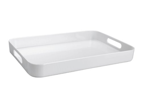 Lacor Melamine Ober, S Rect. Lade 433X293X48, Wit, 29,3 x 43,3 x 4,8 cm