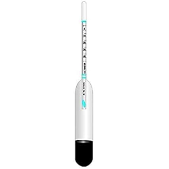 Indiginous Borosilate Glass Milk Lactometer for checking Milk Purity with in a Minute Test Kit (1 Unit Lactometer with 1 PVC Test Tube)