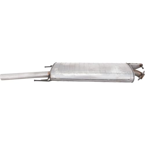 Muffler Compatible with 2006–2012 Toyota RAV4 Stainless Steel Aluminized 2.4L 4-Cylinder Engine