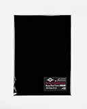 The Black Market Musou Black Fabric KIWAMI, Backcoated - A4 Sized Cut
