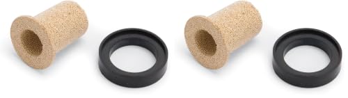Image of Edelbrock Russell 651660 Replacement Fuel Filter Element (Pack of 2)