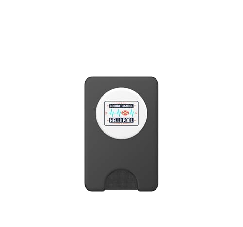 Goodbye School Hello Pool PopSockets : PopWallet MagSafe Cadeau Été - 2
