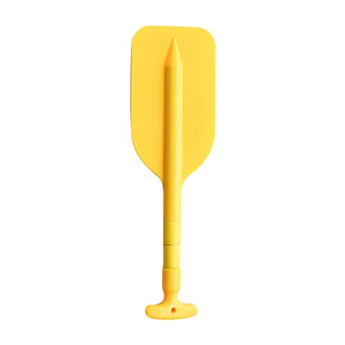Calandis Marine Kayak Canoe Raft Jet Skis Yellow Telescopic Aluminum Mini Paddle