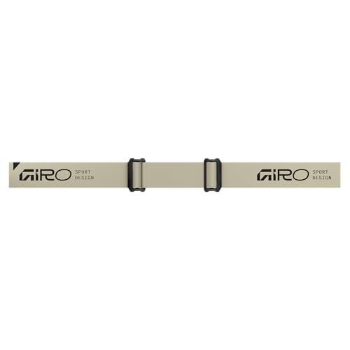 Image of Giro Method Ski Goggles - Snowboard Goggles for Men, Women, Youth - Stone Tan Stacked - Vivid Envy & Vivid Infrared