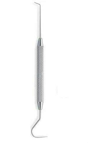 Herramienta raspadora dental, púa de dentista, acero inoxidable médico, raspador de tarter dental para removedor de manchas de dientes, herramientas