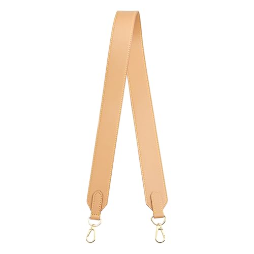 Image of Genuine Vachetta Leather Shoulder Bag Strap Crossbody Replacement for Neverful Tote Bag(BEESWAX-Width:1.5in&Length:37.8in)
