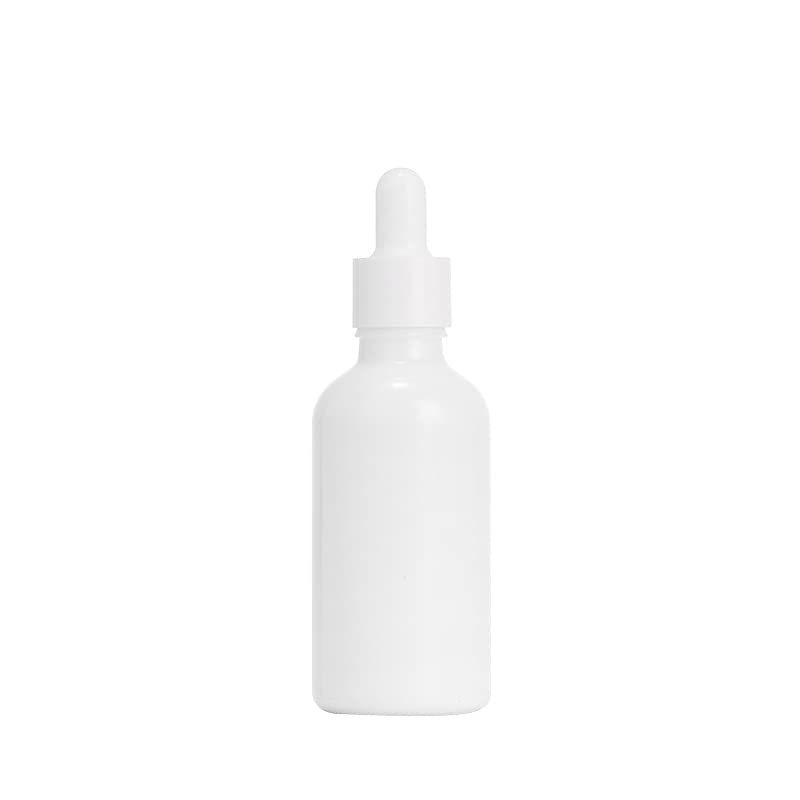 5/10/15/20/30/50/100ml Flacone contagocce vuoto Bianco Olio essenziale di vetro Aromaterapia Goccia liquida con flaconi per pipette Ricaricabili-20ml,bianco