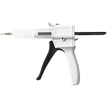 Dispenser Glue Gun, 30ml Capacity Dispensing Gun Kit Plastic Manual Single Tube Handle Tool Ergonomic Handle Impression Mixing Dispensing Dispenser Gun for Pressing Squeezing Glue