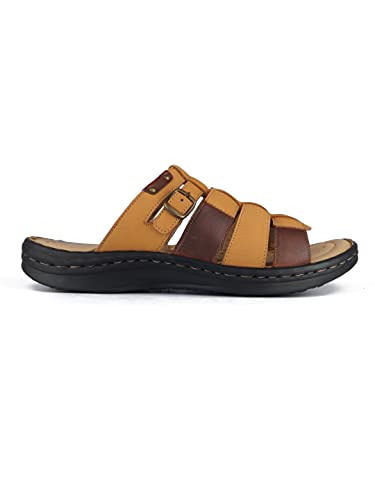 Image of Red Chief Genuine Leather Formal Slip-On Slipper for Men | RC3679