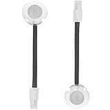 MUCKLILY 2 Stück LED Unterbauleuchten Küche Langlebige Dunstabzugshaube LED Ersatzleuchten mit Ölbeständiger Abdichtung Ausleuchtung für Klare Sicht Beim Kochen Einfache Installation