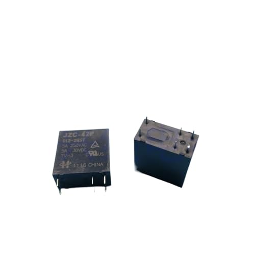 Relé HF JZC-42F 012-2HST 12VDC 6A componente electromecánico para PCB