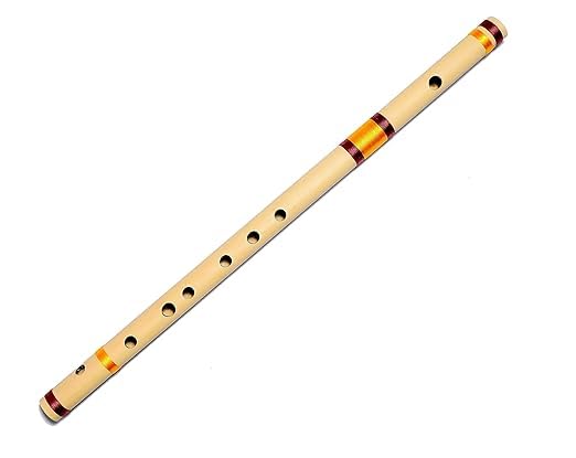 KHALSA MUSICAL C Sharp Left Hand 7 Hole Flute 19 Inch Bamboo Flute-image-14