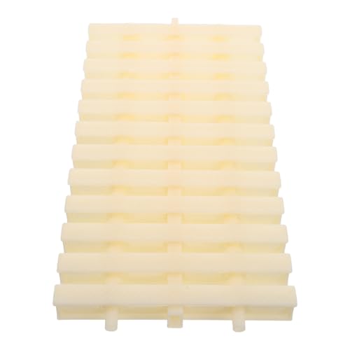 Homoyoyo Alfombrilla de Drenaje para Buzón de 15X30 CM Rejilla de Plástico Antideslizante Resistente al Agua para Balcón y Patio Protector de Correo Exterior