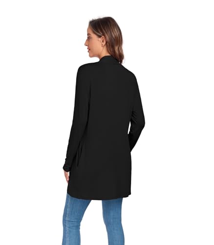 ADANIKI Women Lightweight Womens Cardigan with Pocket Long Sleeve Open Front Casual Loose Shrugs4