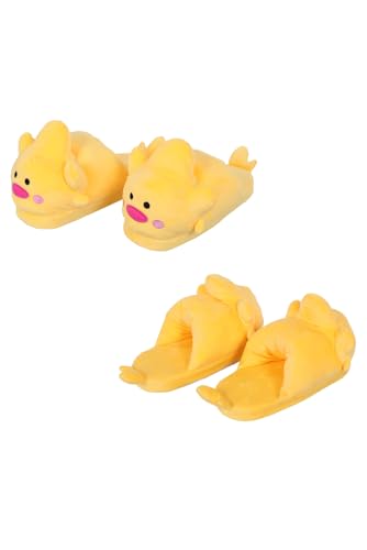 Yulefly Lucifer Slippers Duck Headband Anime Cosplay Hazbin Hotel Lucifer Costume Halloween Carnival