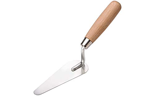 Colorus Profi Katzenzungen Kelle 140 mm | Maurerkelle Edelstahl...