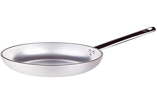 Pentole Agnelli ALMR1111B20 Sartenes Sartén radiante avellanada alta, aluminio 5 mm, 20 cm