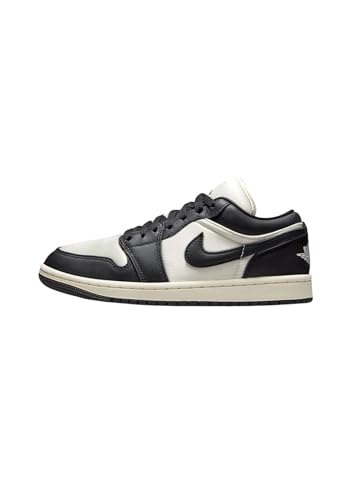 Jordan 1 Low Women's SE 'Vintage Panda' Sail/Black-Sail (FB9893 101) - Size 5.5w